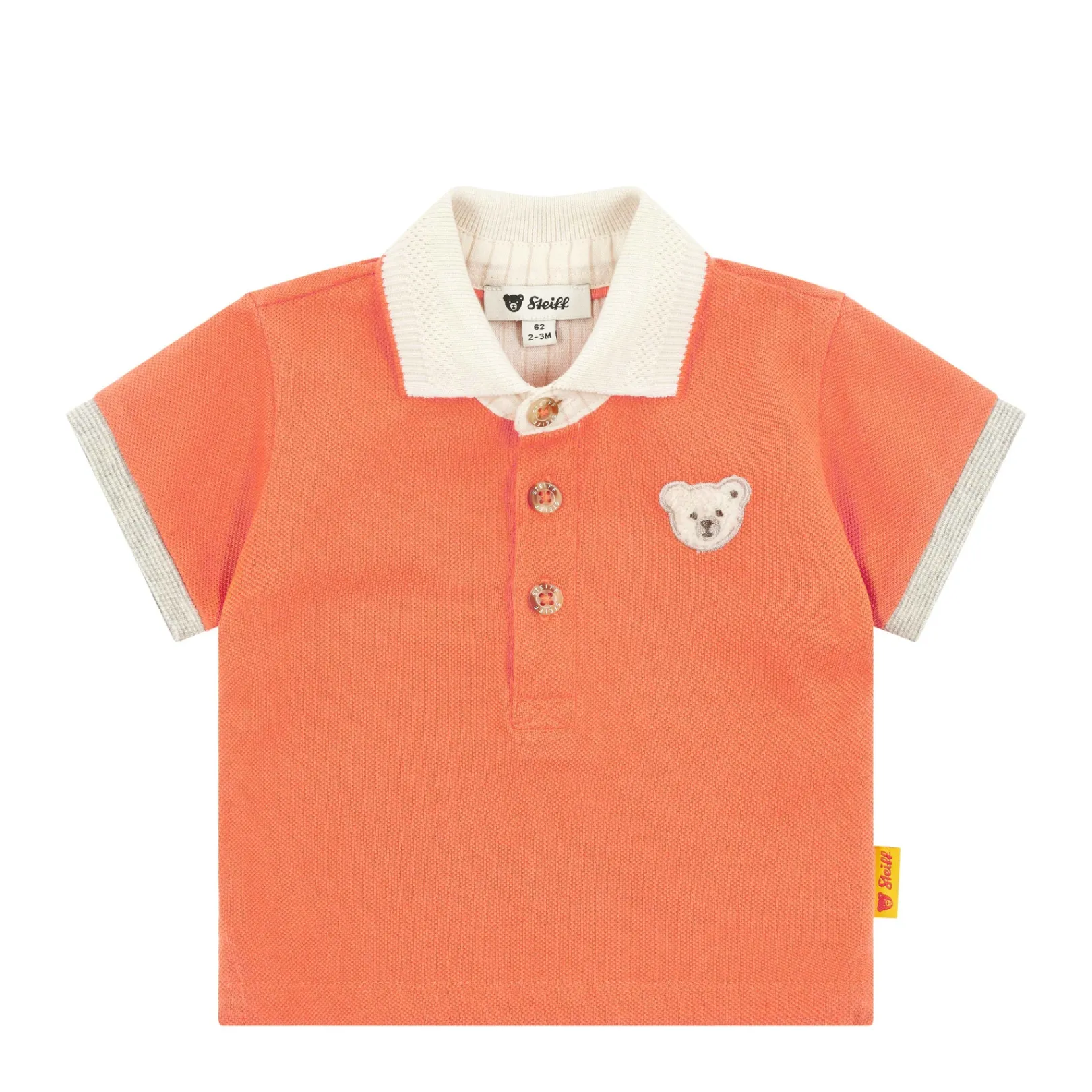 Sale Steiff Poloshirt shortsleeve, for Boys orange