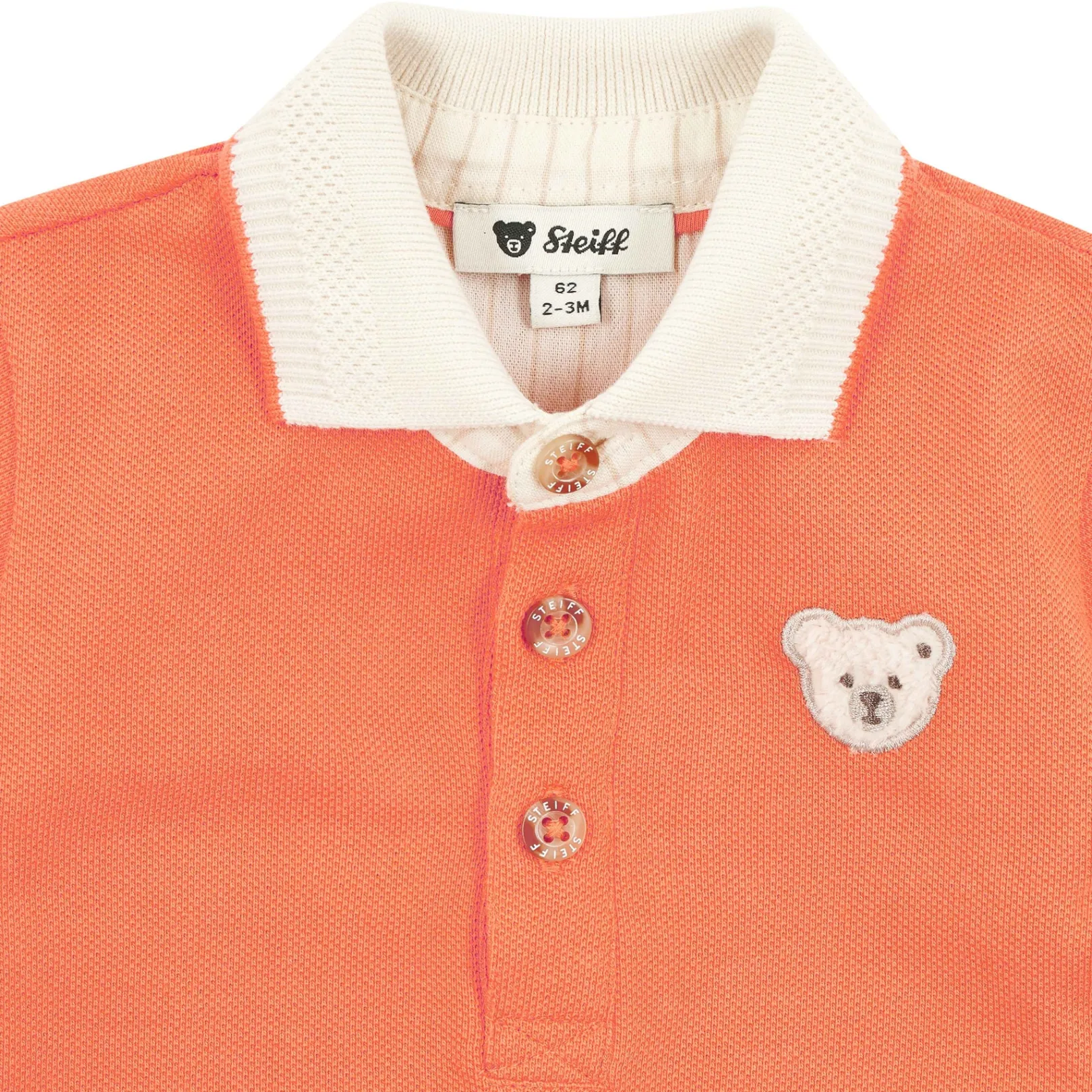 Sale Steiff Poloshirt shortsleeve, for Boys orange