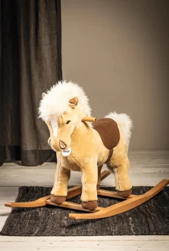Hot Steiff Rocking horse Franzi, 70 cm, beige