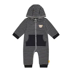 Clearance Steiff Romper longsleeve, dark blue for Boys darkblue