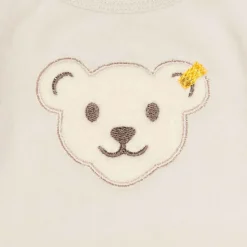 Sale Steiff Romper longsleeve GOTS, beige