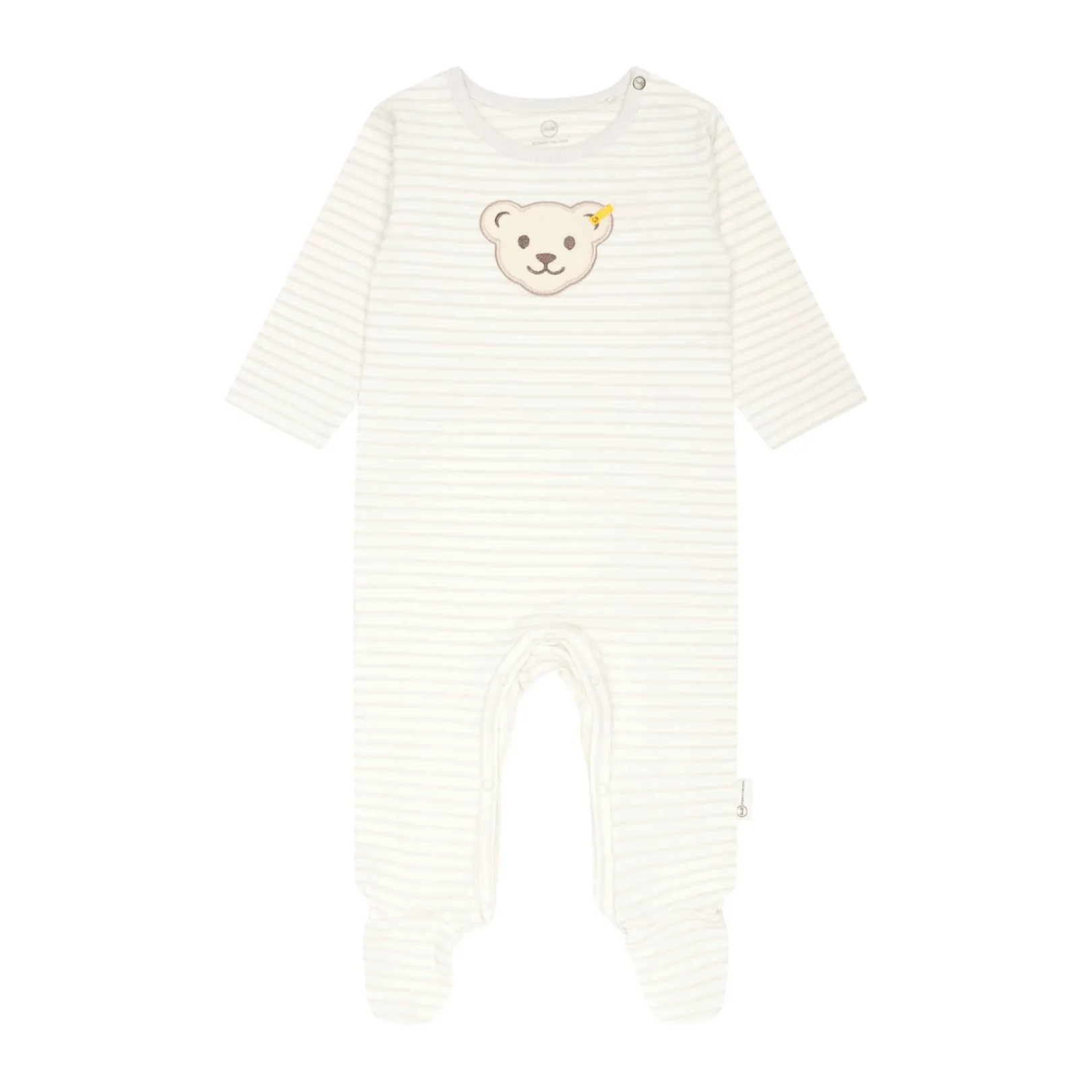 Discount Steiff Romper longsleeve GOTS, beige