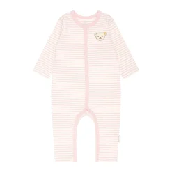New Steiff Romper longsleeve GOTS, pink rose