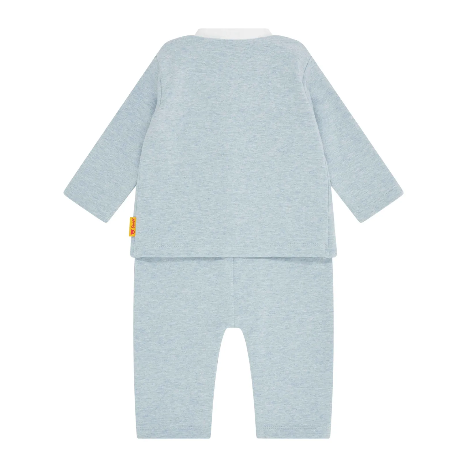 Hot Steiff Romper longsleeve, light blue for Boys lightblue
