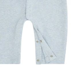 Hot Steiff Romper longsleeve, light blue for Boys lightblue