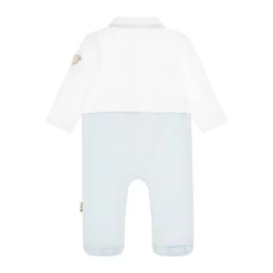 Clearance Steiff Romper longsleeve, light blue for Boys lightblue