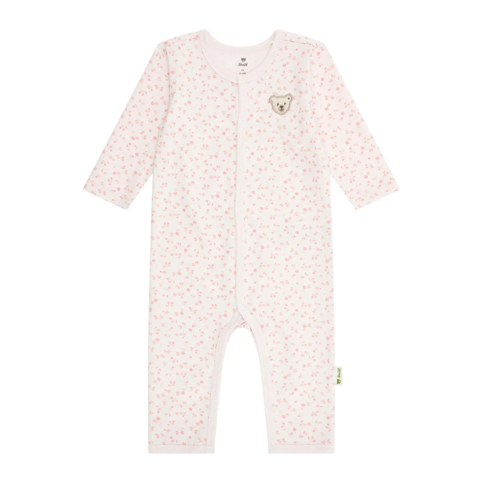 Discount Steiff Romper longsleeve, pink for Girls rose