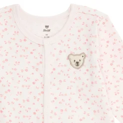 Discount Steiff Romper longsleeve, pink for Girls rose