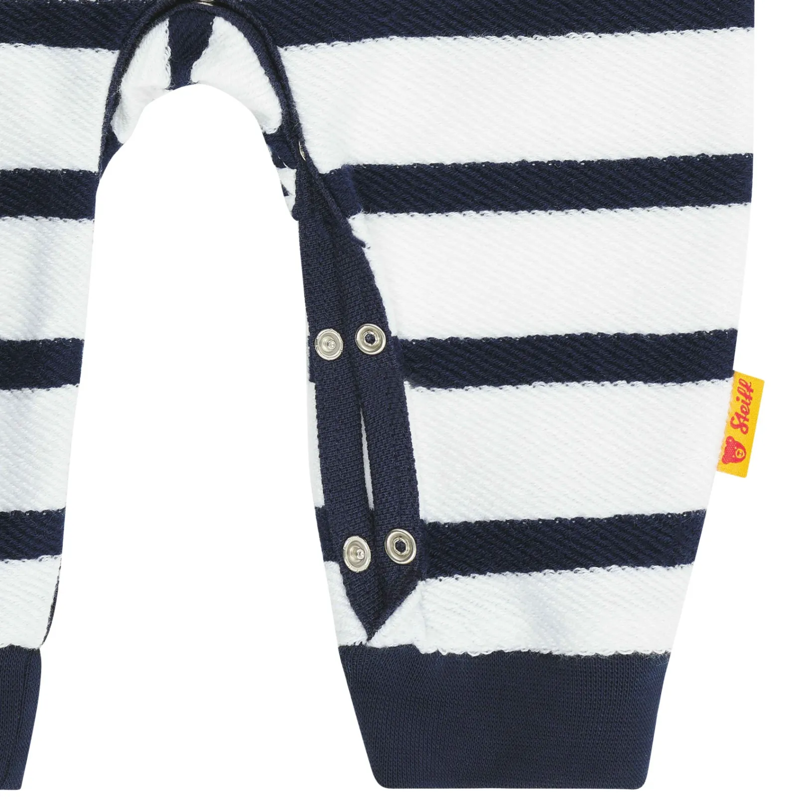 Online Steiff Romper longsleeve, for Boys white