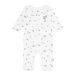 Clearance Steiff Romper longsleeve, for Boys white