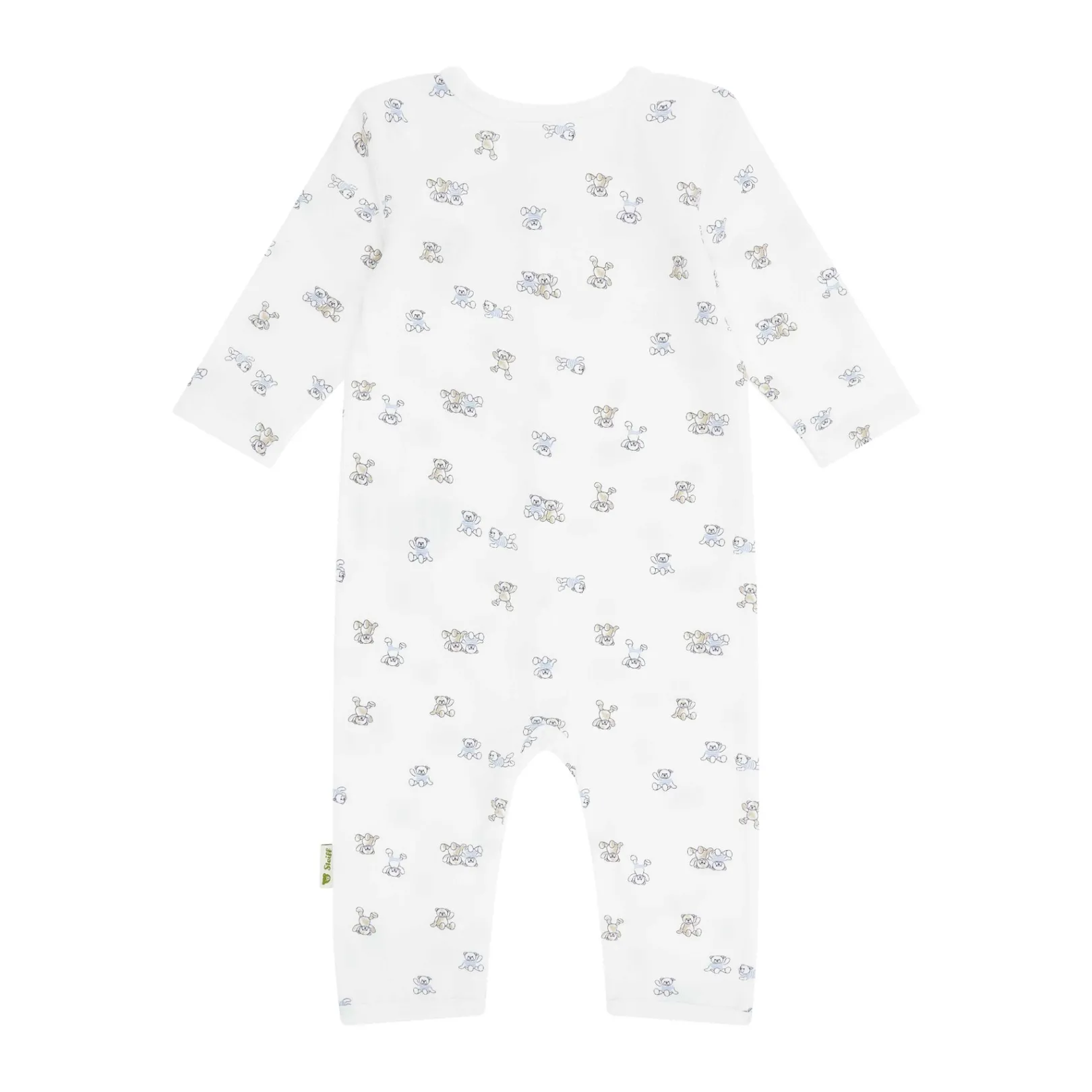 Clearance Steiff Romper longsleeve, for Boys white