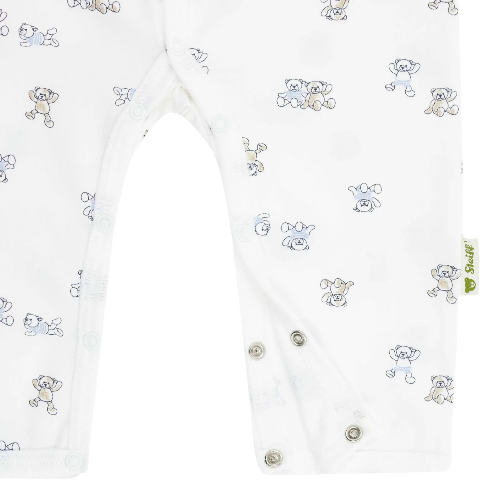 Clearance Steiff Romper longsleeve, for Boys white