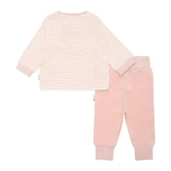 Sale Steiff Set Pants + Sweatshirt GOTS, pink rose