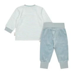 Hot Steiff Set Pants + Sweatshirt GOTS, light blue lightblue