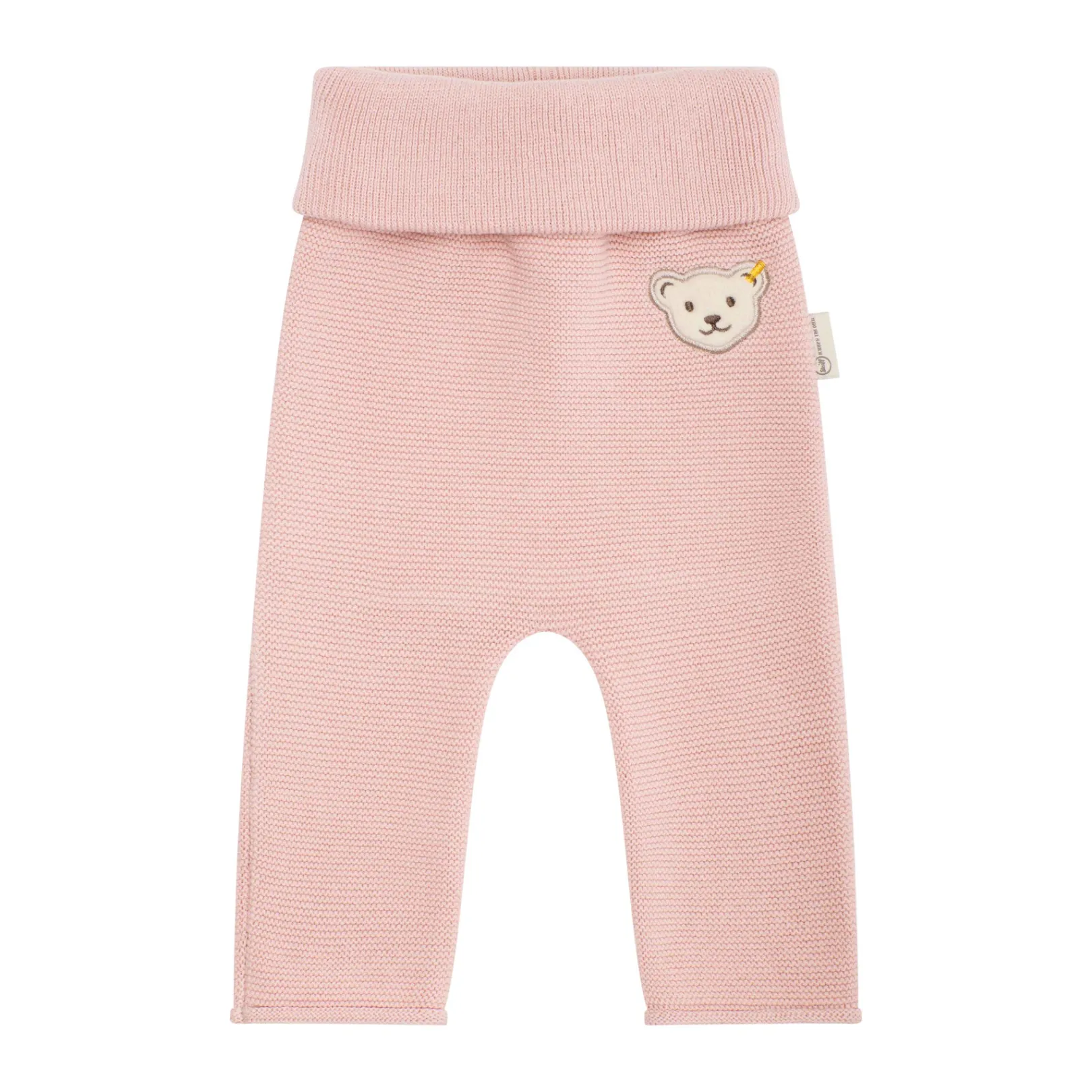 New Steiff Set Pants + Wrap Jacket GOTS, pink rose