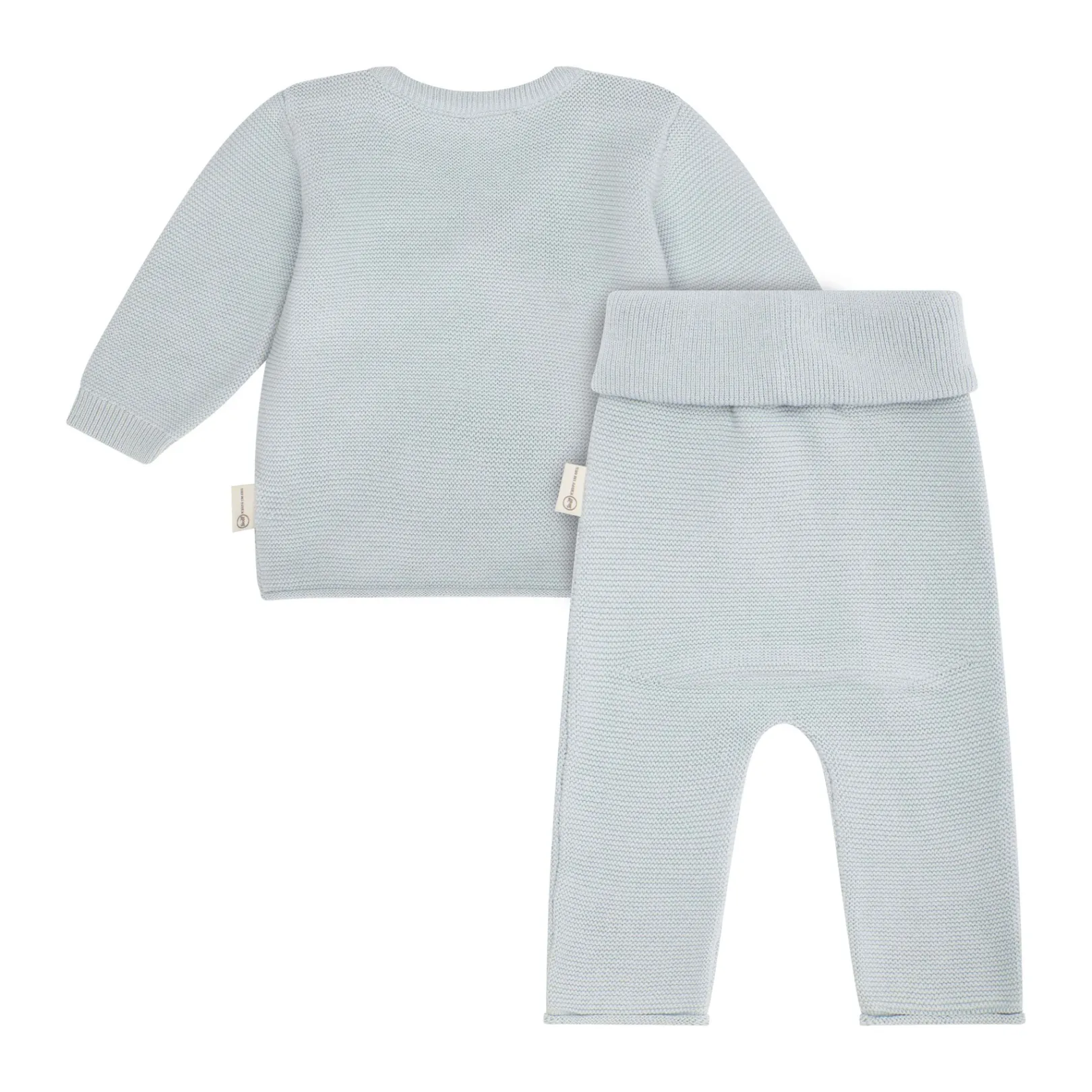 Outlet Steiff Set Pants + Wrap Jacket GOTS, light blue lightblue