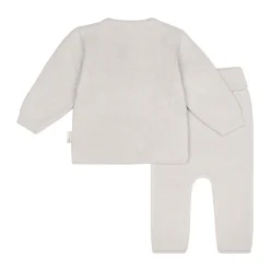 Sale Steiff Set Pants + Wrap Jacket GOTS, beige