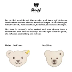 Sale Steiff Set Pants + Wrap Jacket GOTS, beige