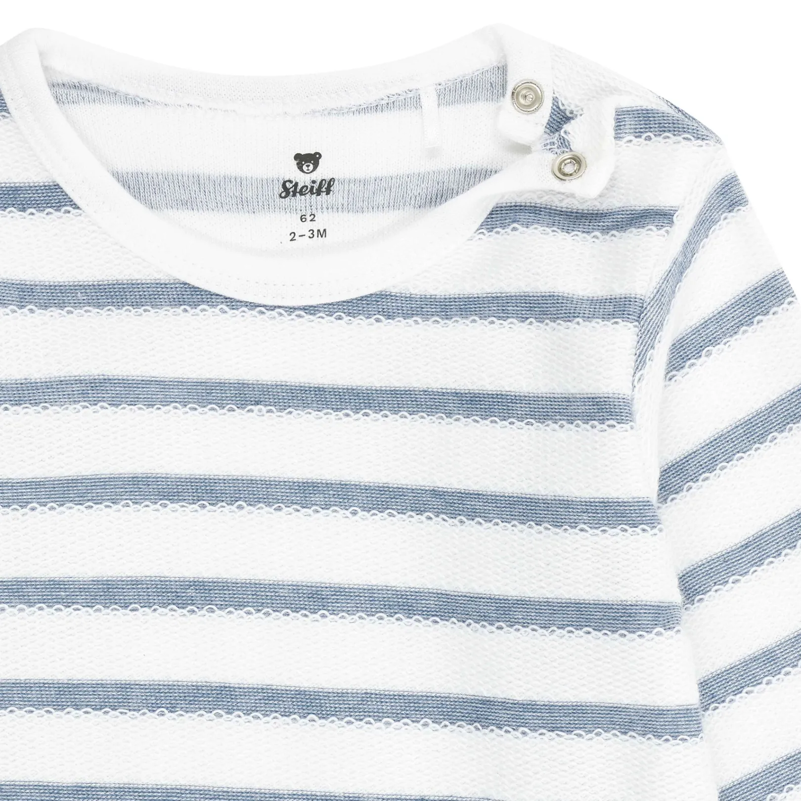 Best Steiff Set Romper + T-Shirt longsleeve, medium blue for Boys mediumblue