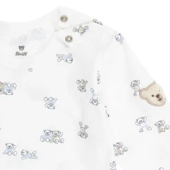 Sale Steiff Set Romper + T-Shirt longsleeve, light blue for Boys lightblue