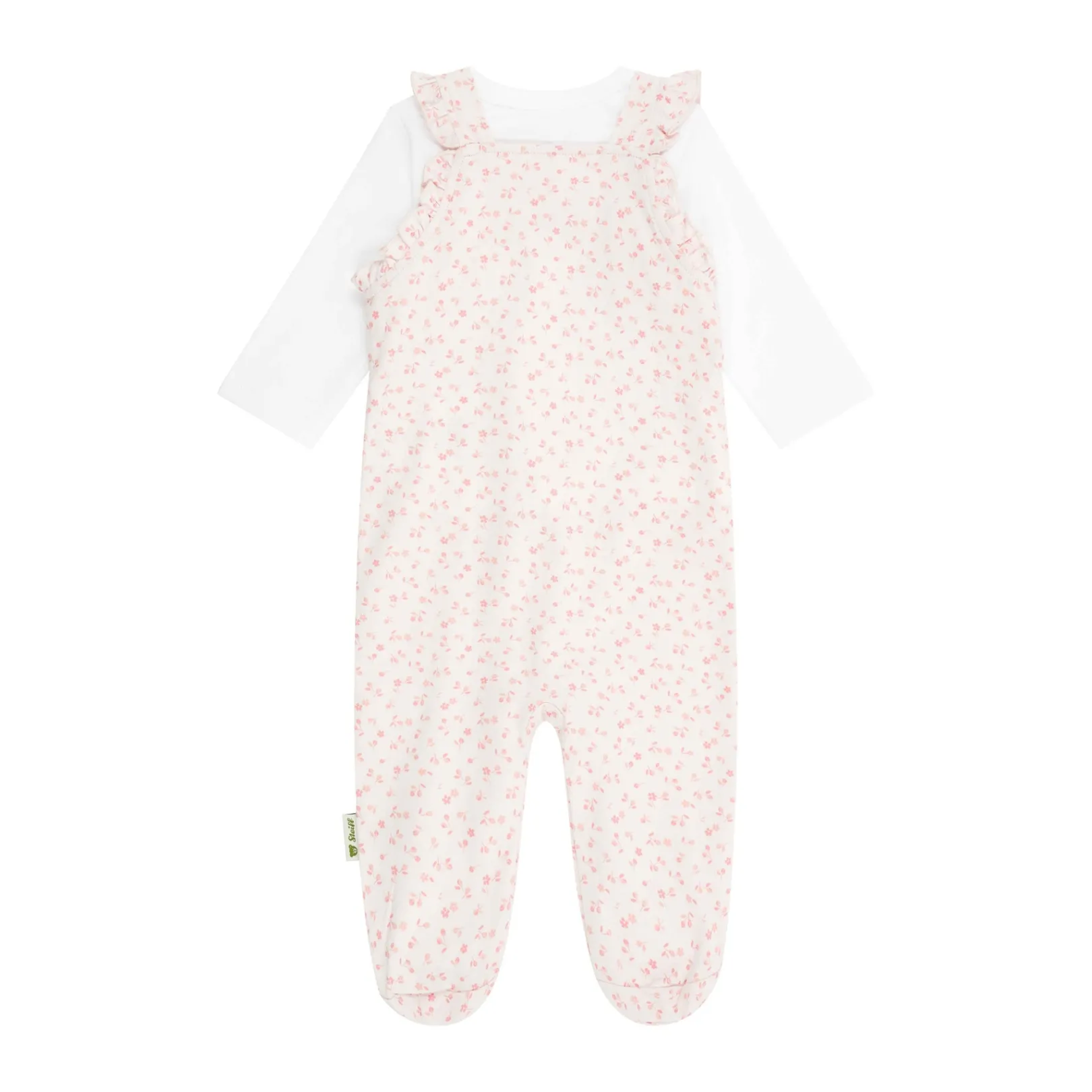 Online Steiff Set Romper + T-Shirt longsleeve, pink for Girls rose