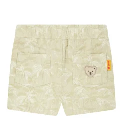 Fashion Steiff Set Shorts + T-Shirt, for Boys beige