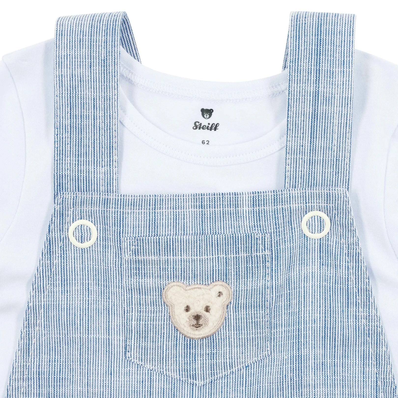 Hot Steiff Set Shorts + T-Shirt, dark blue for Boys darkblue