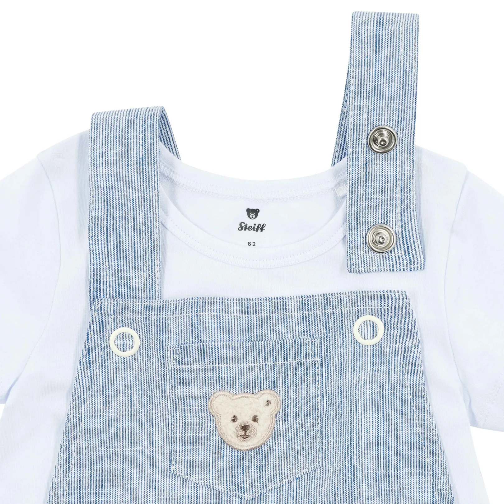 Hot Steiff Set Shorts + T-Shirt, dark blue for Boys darkblue