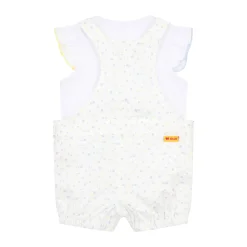 Online Steiff Set Shorts + T-Shirt, for Girls white