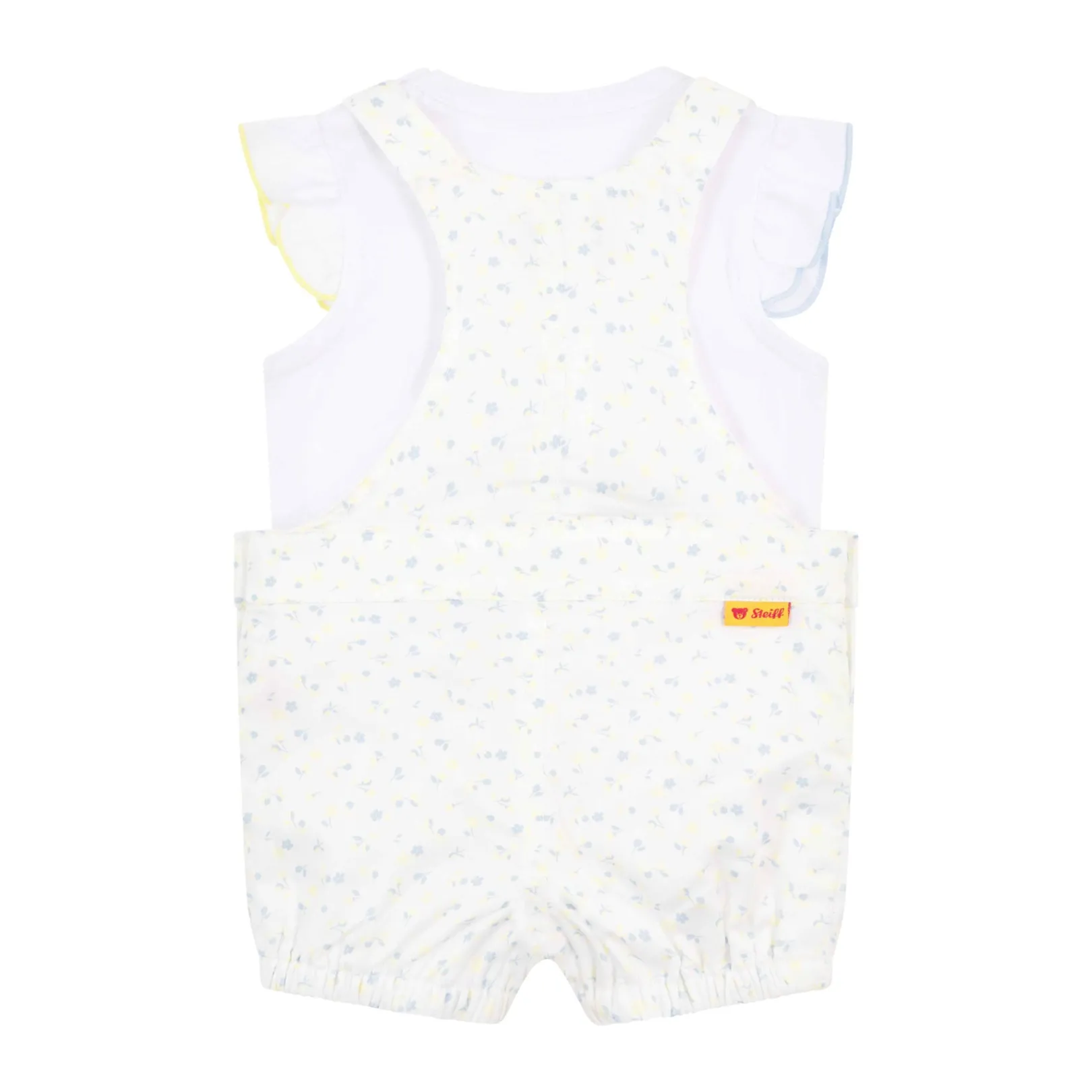 Online Steiff Set Shorts + T-Shirt, for Girls white