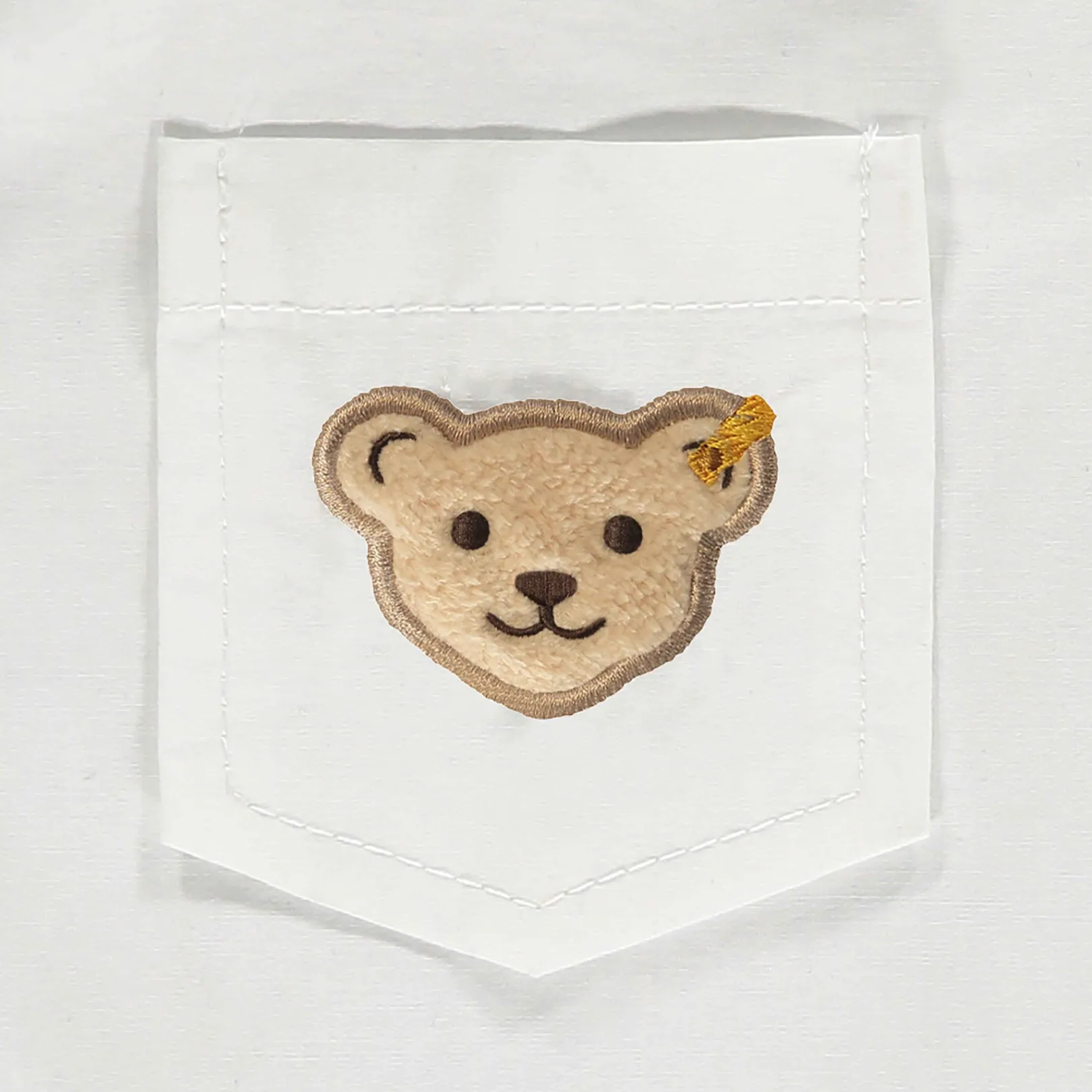 Discount Steiff Shirt longsleeve, for Boys white