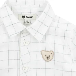 Fashion Steiff Shirt longsleeve, for Boys white