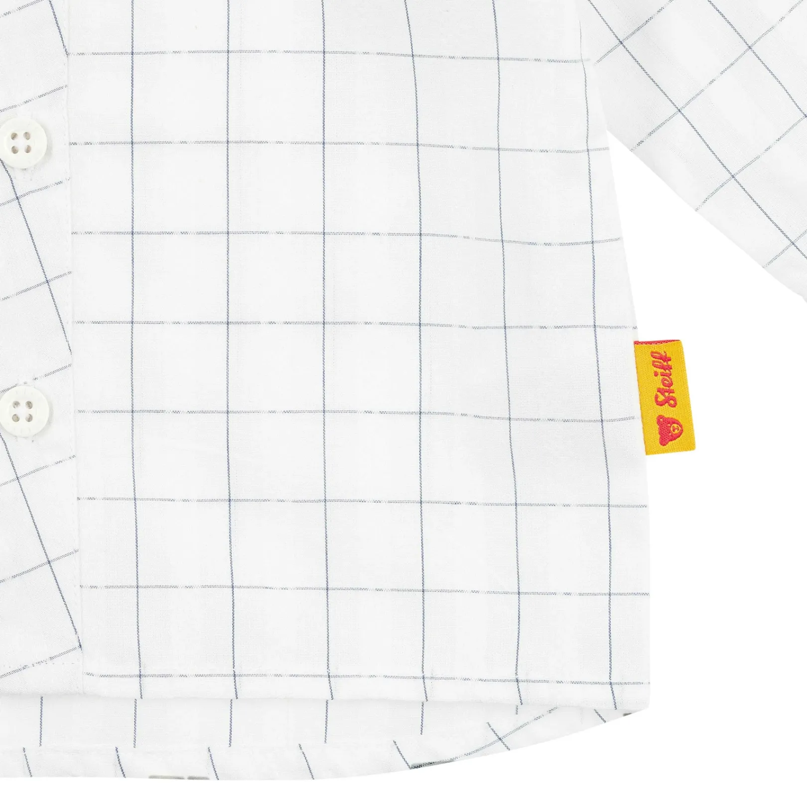 Fashion Steiff Shirt longsleeve, for Boys white