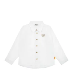 Hot Steiff Shirt longsleeve, for Boys white