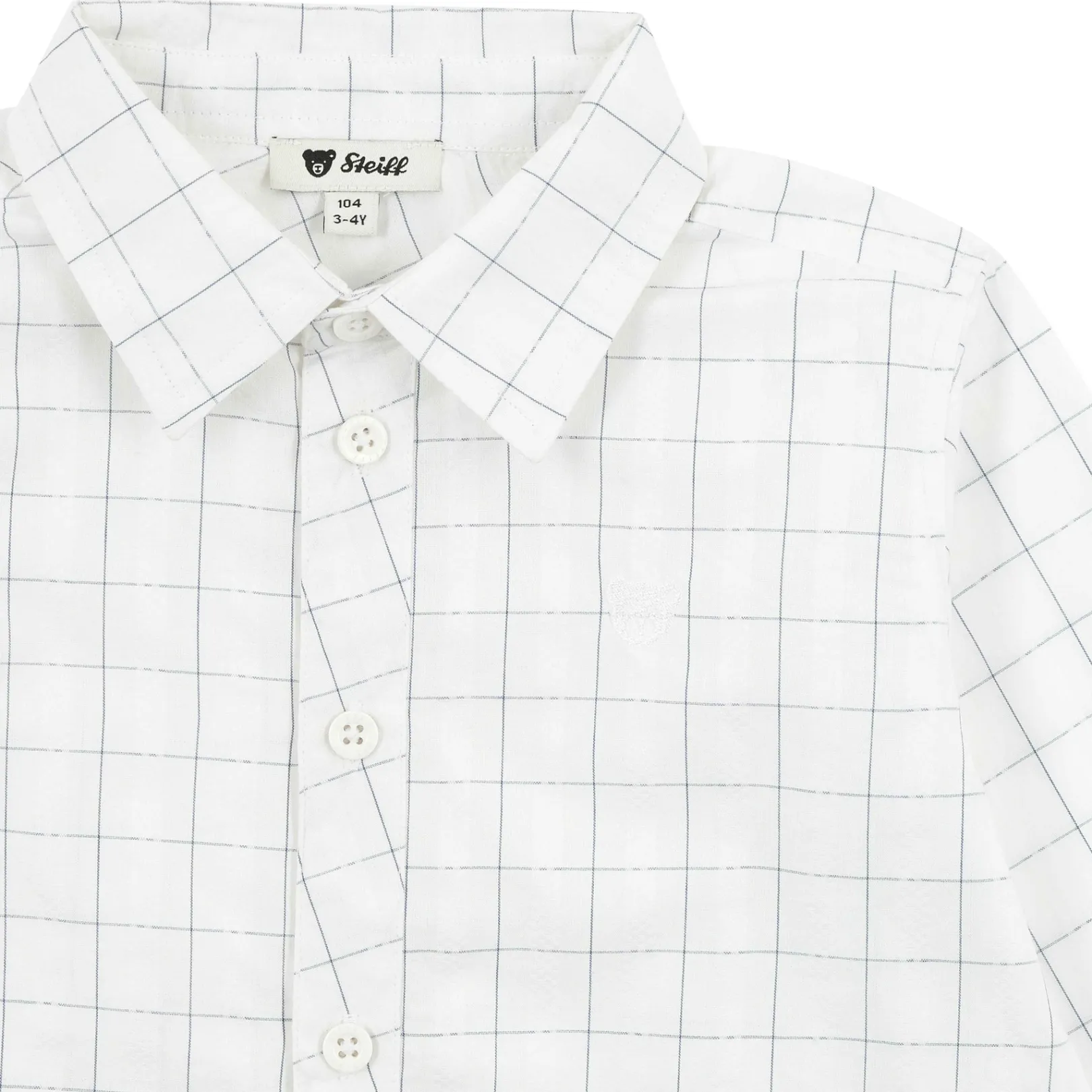 Discount Steiff Shirt longsleeve, for Boys white