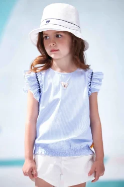 Discount Steiff Shorts, for Girls white