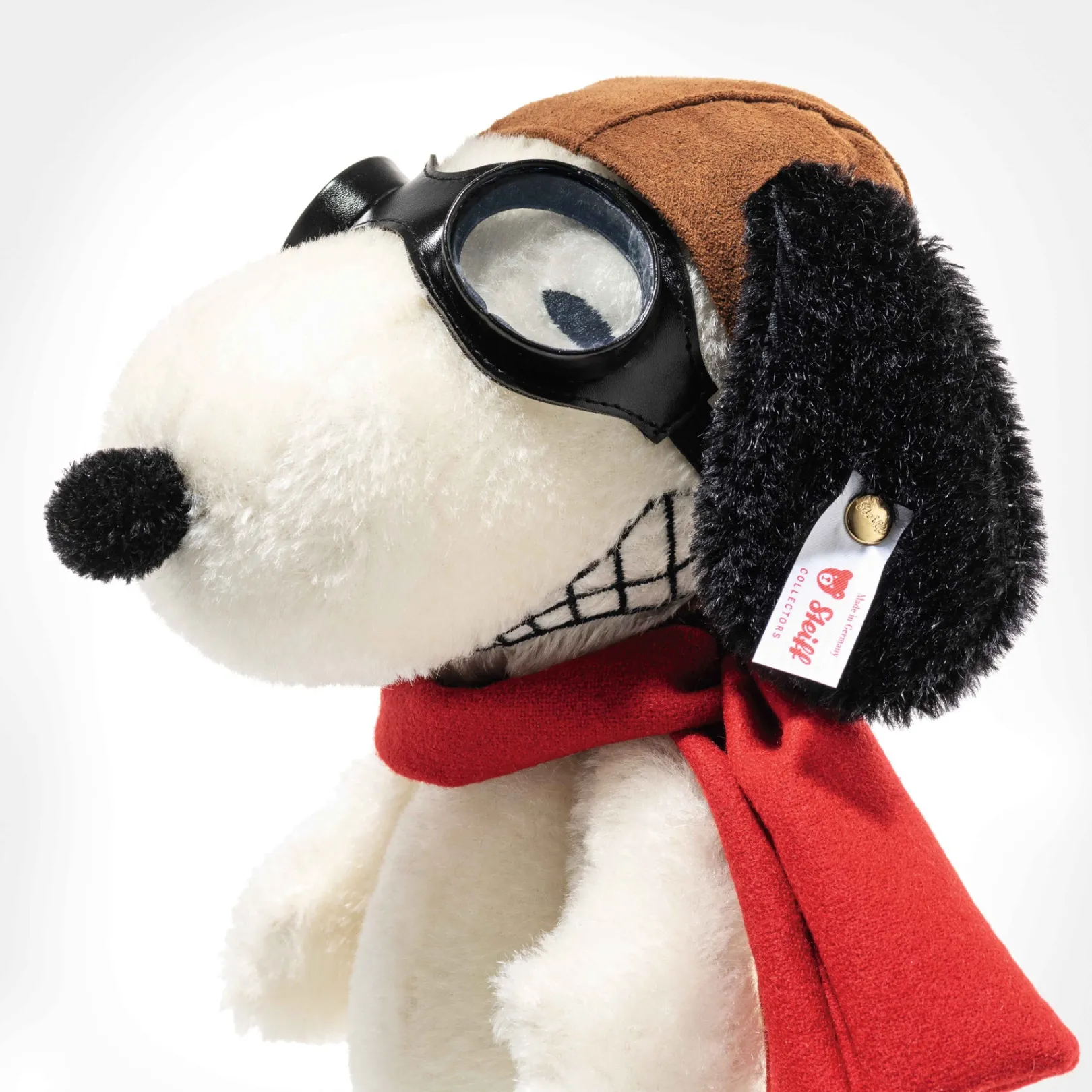 Fashion Steiff Snoopy Flying Ace, 28 cm, white
