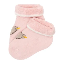 Clearance Steiff Socks GOTS, pink rose