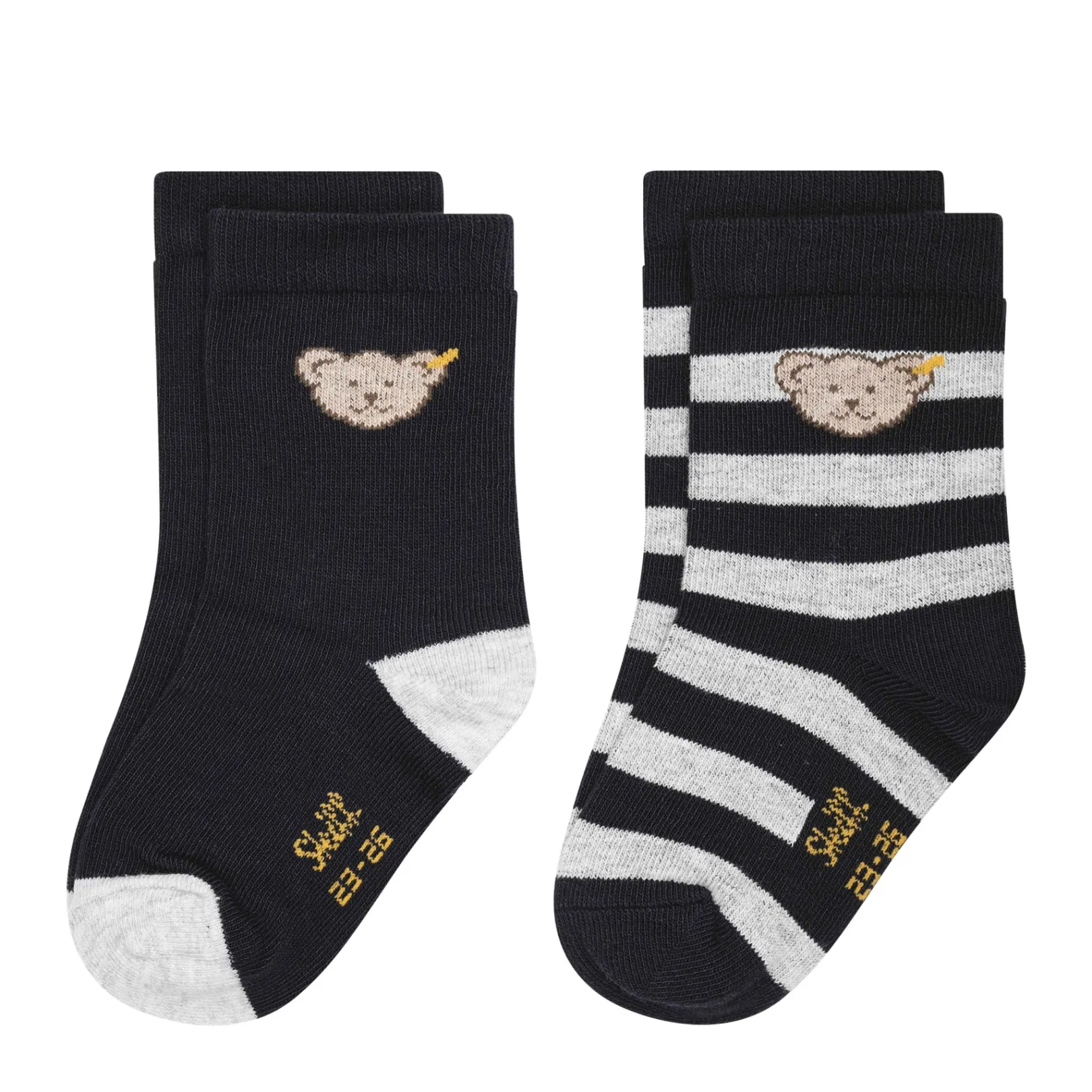 Discount Steiff Socks pack of 2 GOTS, dark blue darkblue