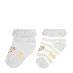 Sale Steiff Socks pack of 2 GOTS, light grey lightgrey