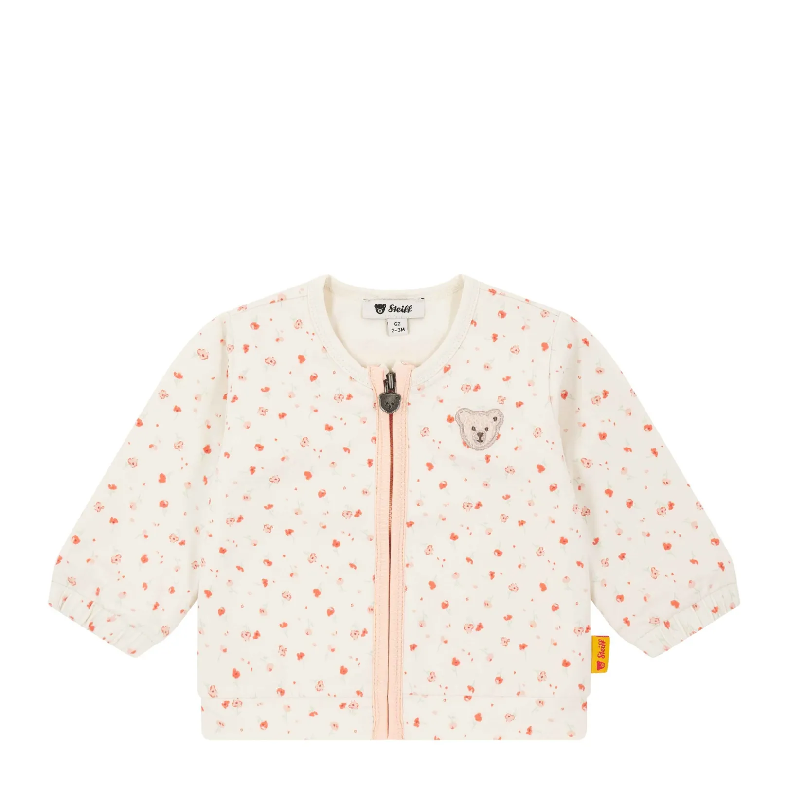 Online Steiff Sweat Jacket, for Girls beige