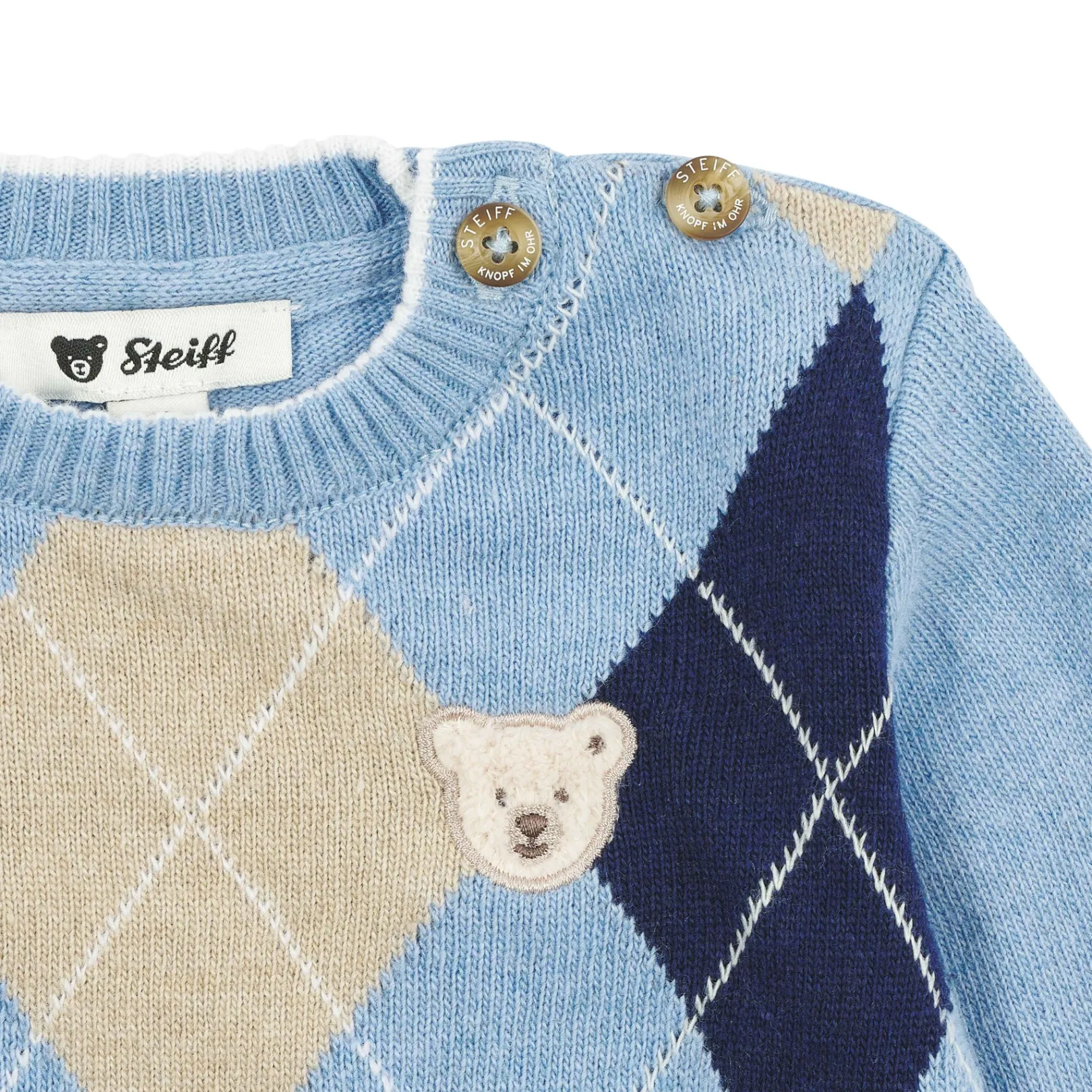 Online Steiff Sweater, dark blue for Boys darkblue