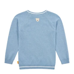 Discount Steiff Sweater, light blue for Boys lightblue
