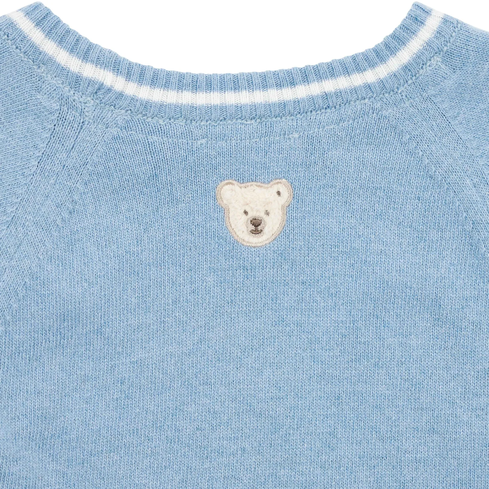 Discount Steiff Sweater, light blue for Boys lightblue