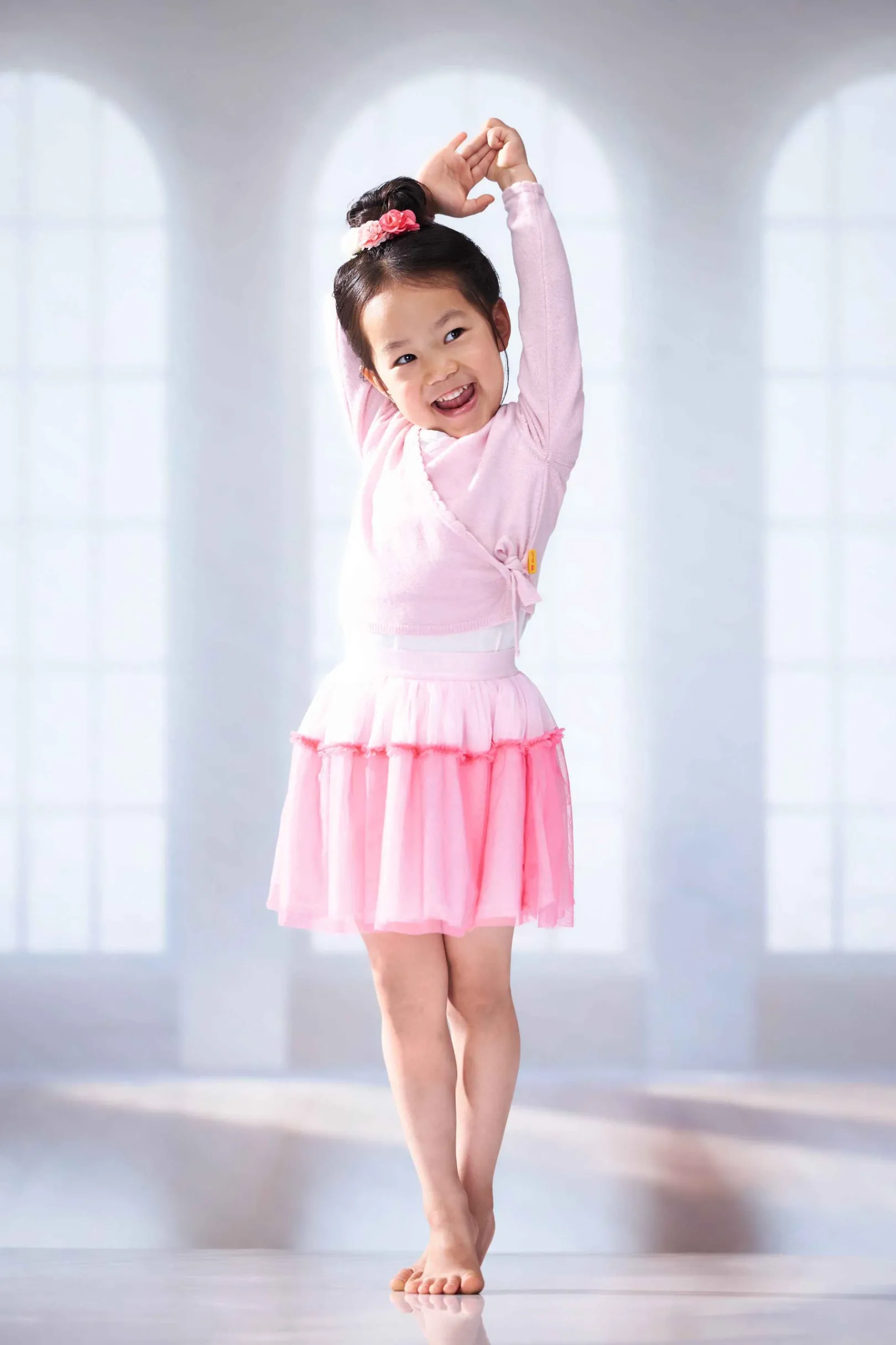 Best Steiff Sweater, pink for Girls rose