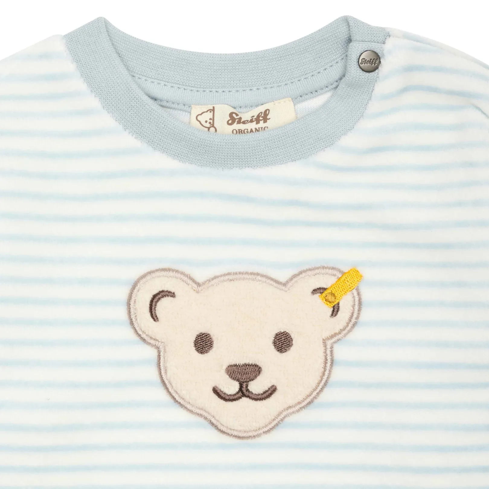 Best Steiff Sweatshirt GOTS, light blue lightblue