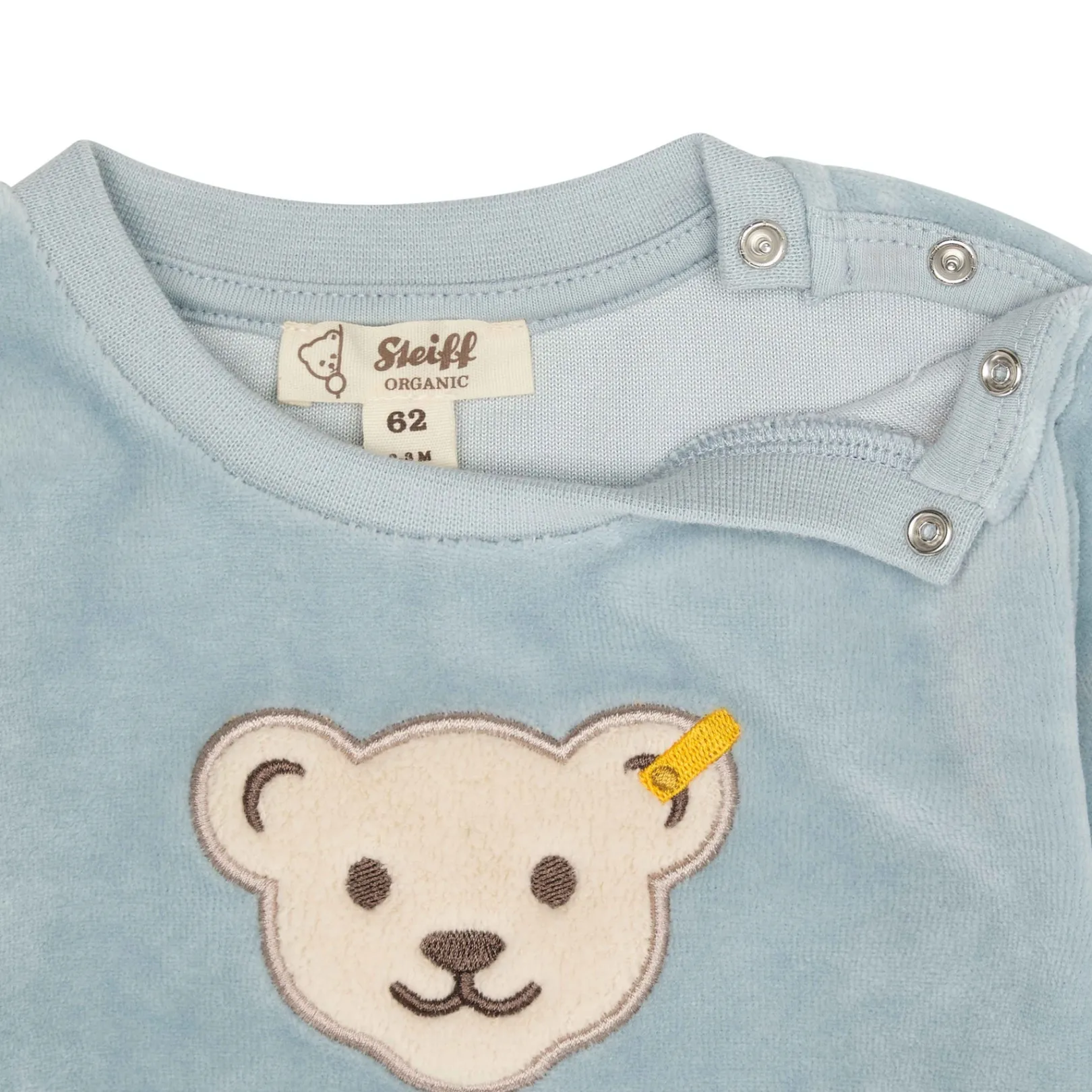 Best Steiff Sweatshirt GOTS, light blue lightblue