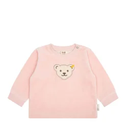 Clearance Steiff Sweatshirt GOTS, pink rose