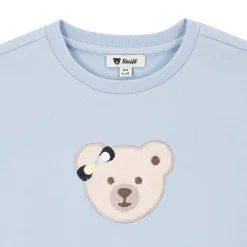 Best Steiff Sweatshirt, light blue for Girls lightblue