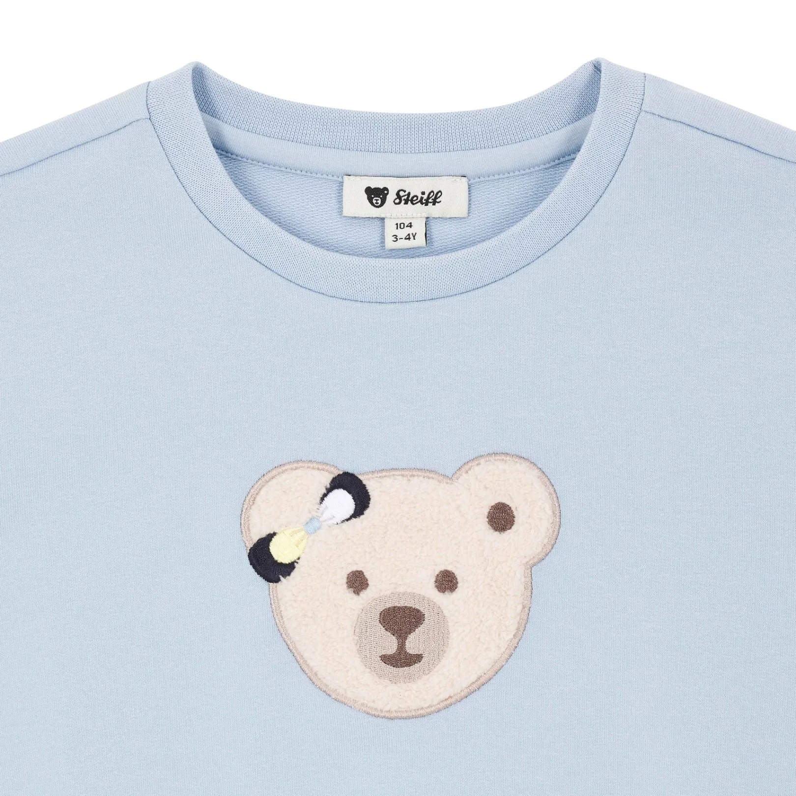 Best Steiff Sweatshirt, light blue for Girls lightblue